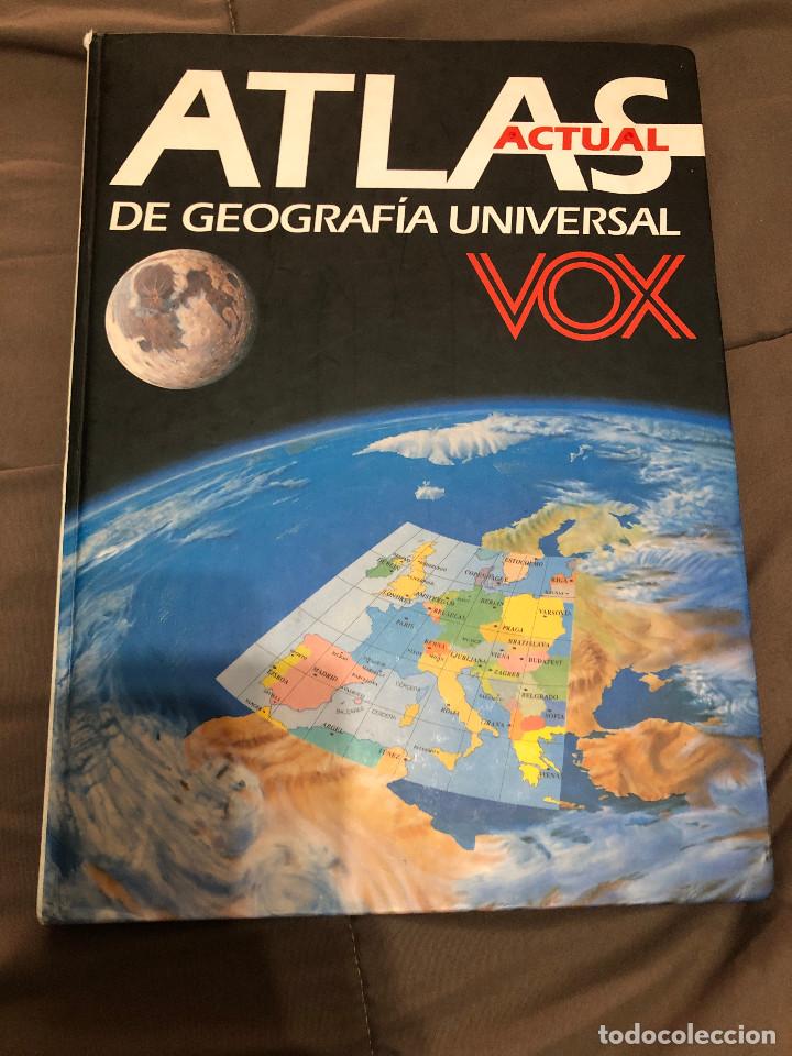 Libros de segunda mano: Coleccion Atlas Actual de Geografia universal Vox, Primera edicion1992