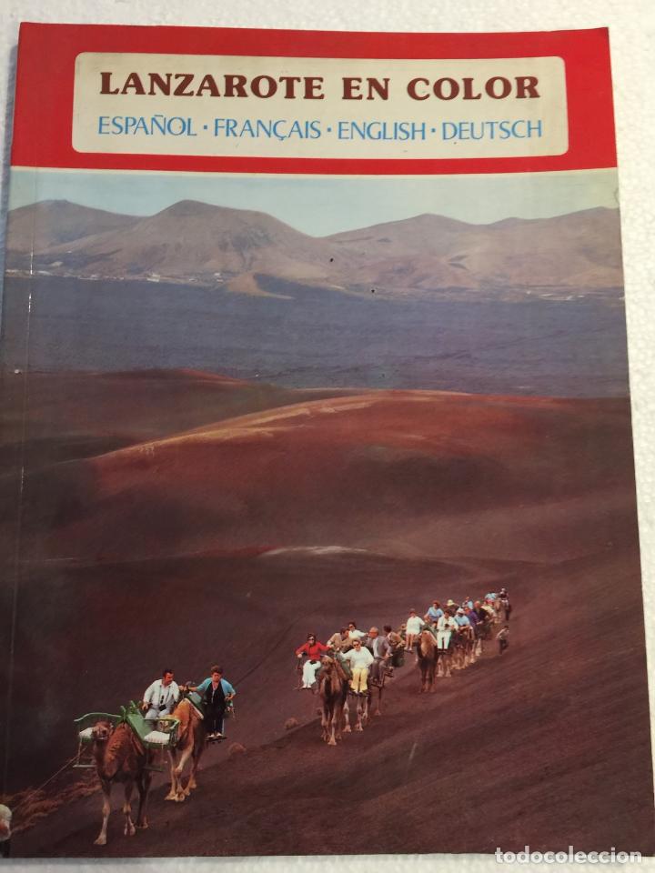 Libros de segunda mano: Lanzarote en color - Foto 1