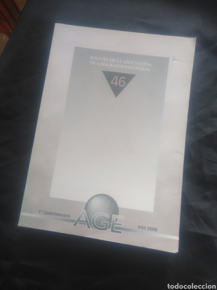 Livres d'occasion: Bolet&iacute;n de la asociaci&oacute;n de geografos espa&ntilde;oles. 1 cuadrimestre. N&ordm; 46. 2008.