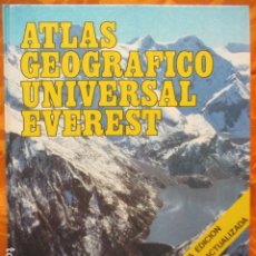 Libros de segunda mano: ATLAS GEOGRAFICO UNIVERSAL EVEREST - ED. EVEREST S.A.. Lote 236231180