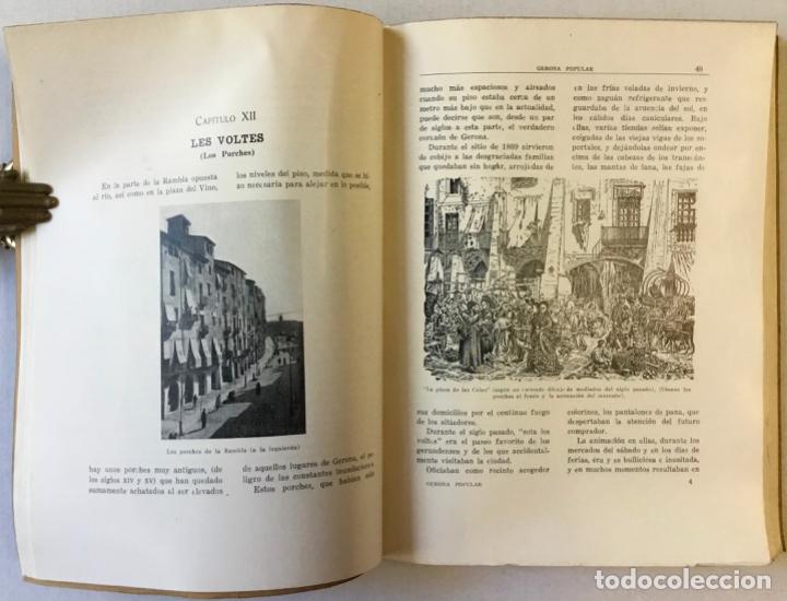 Libros de segunda mano: GERONA POPULAR. - PLA CARGOL, Joaqu&iacute;n. - Foto 4