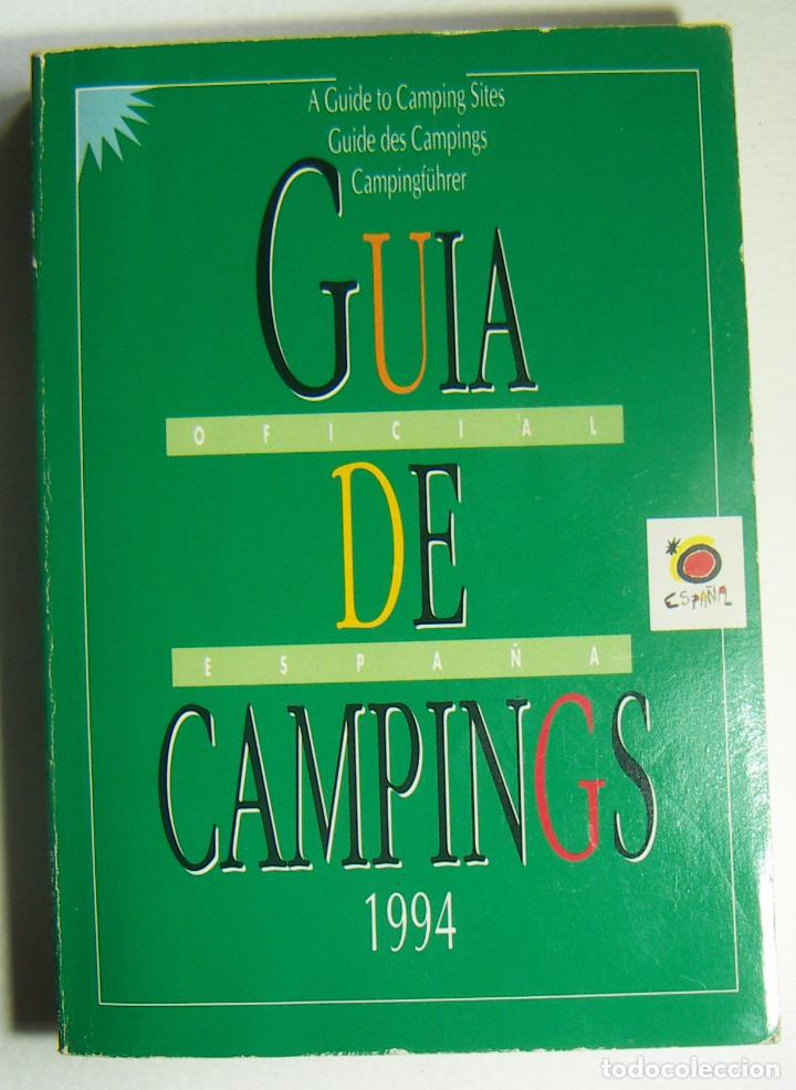Libros de segunda mano: Gu&iacute;a de campings de Espa&ntilde;a 1994