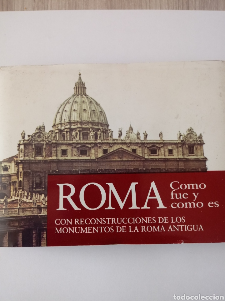 Libros de segunda mano: Guia de Roma, con reconstrucion de edificios.tama&ntilde;o bolsillo1962. - Foto 1