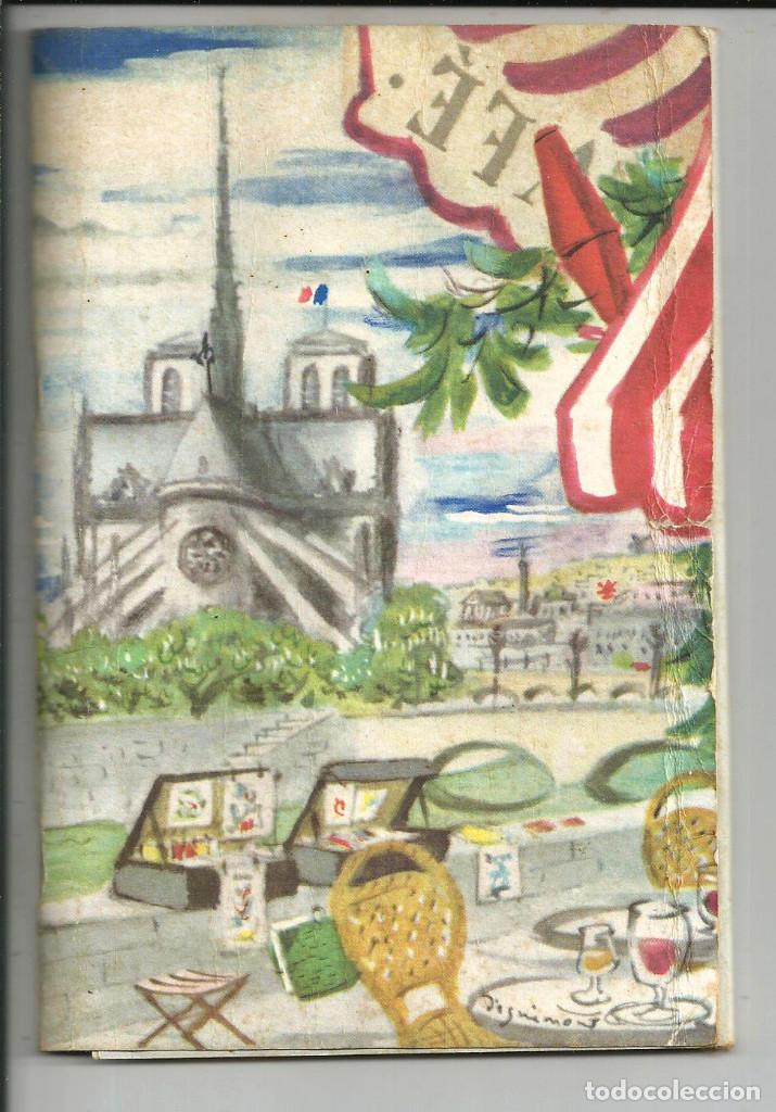 Libros de segunda mano: GUIA DE VIAJE TURISTICA DE *PARIS*, A&Ntilde;O 1966 - 48 PGS. CON PLANO