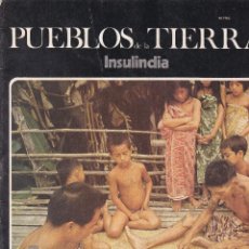 Libros de segunda mano: PUEBLOS DE LA TIERRA : INSULINDIA Nº 58 EDITADO POR BURULAN 1975