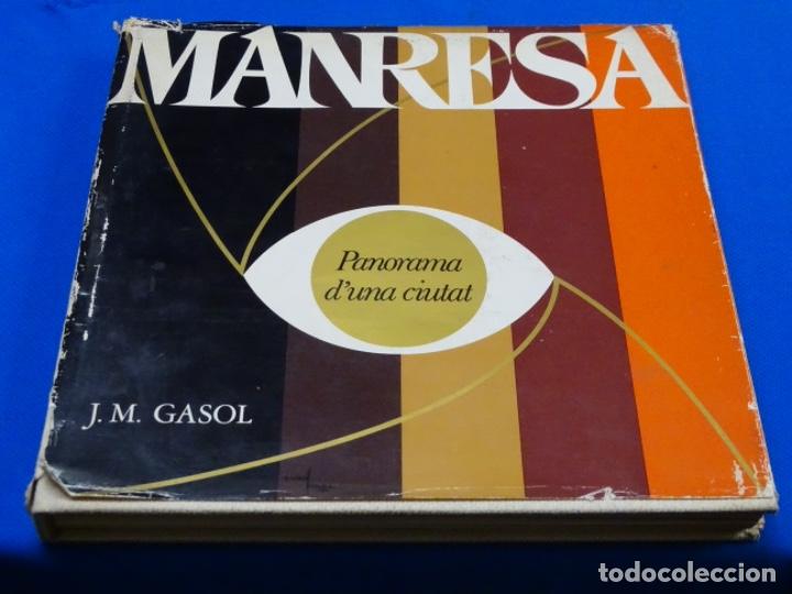 Libros de segunda mano: PANORAMA D&rsquo;UNA CIUTAT. MANRESA. J. M. GASOL. 1971.