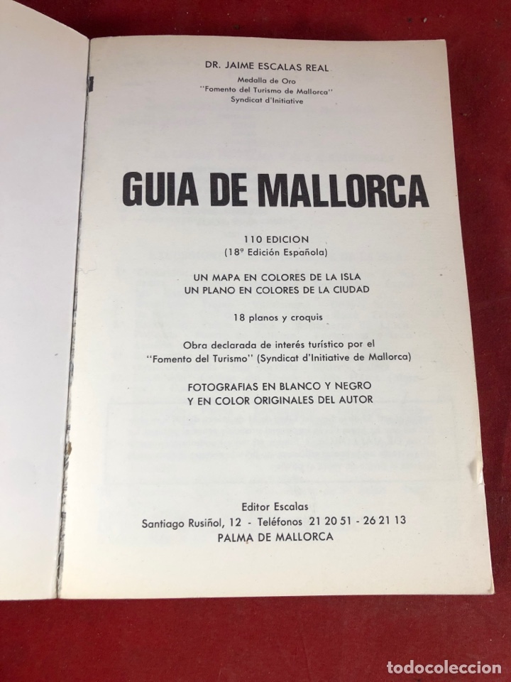 Libros de segunda mano: Gu&iacute;a de Mallorca - Foto 2