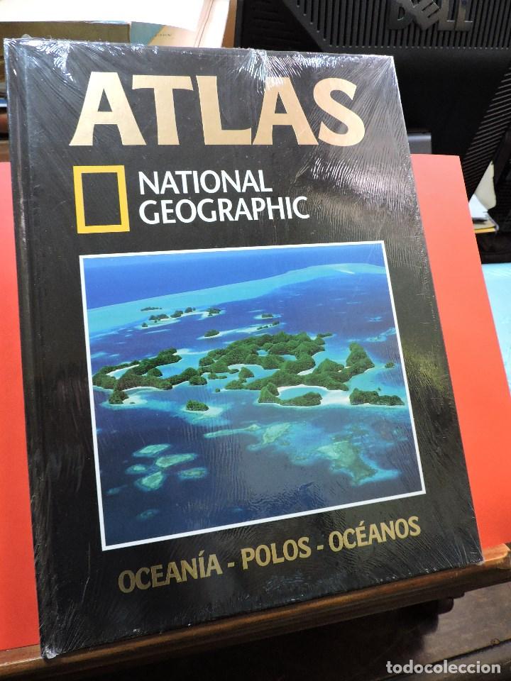 Gebrauchte B&uuml;cher: Atlas National Geographic Ocean&iacute;a Polos Oc&eacute;anos 10