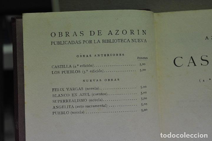 Libros de segunda mano: Castilla. Azor&iacute;n. - Foto 3