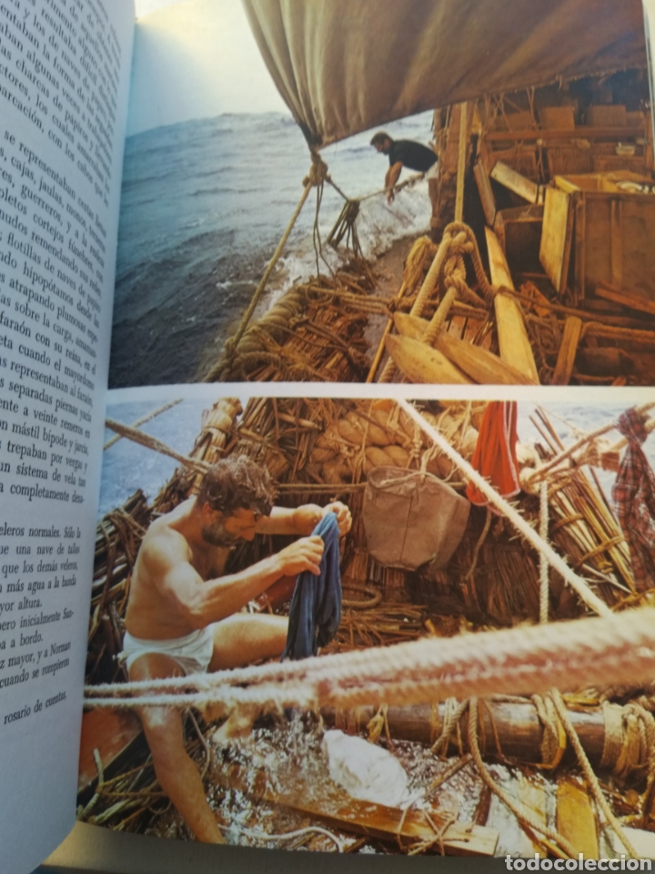 Libros de segunda mano: LAS EXPEDICIONES RA/THOR HEYERDAHL - Foto 4