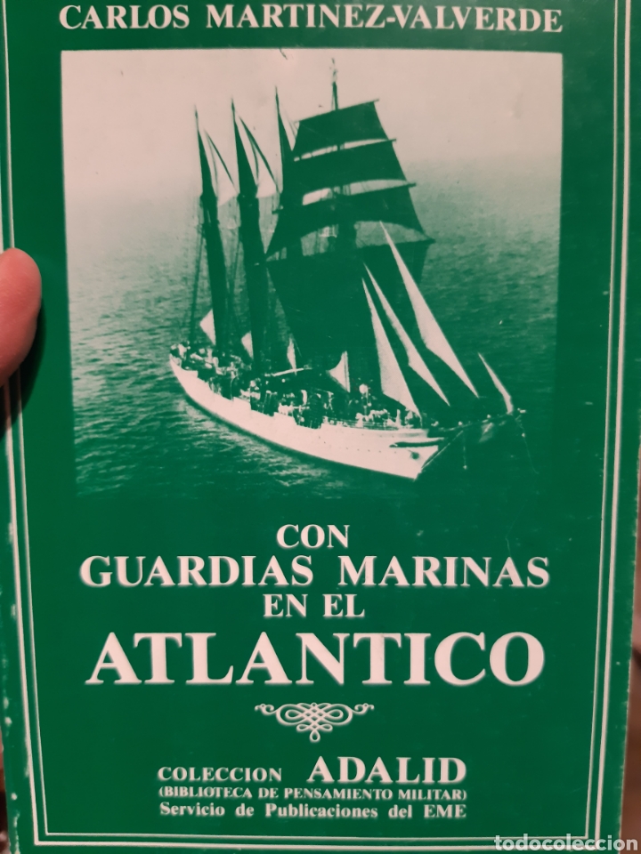 Libros de segunda mano: Con Guardias Marinas en el Atl&aacute;ntico. Carlos Mart&iacute;nez Valverde.