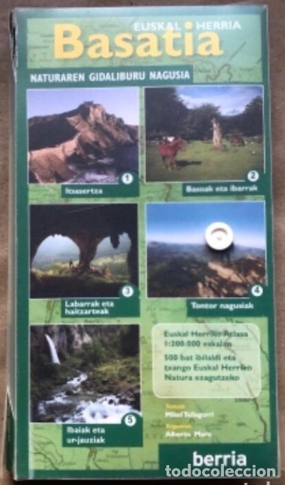 Libros de segunda mano: EUSKAL HERRIA BASATIA (NATURAREN GIDALIBURU NAGUSIA). ALBERTO MURO. 5 LIBROS. EUSKARAZ.