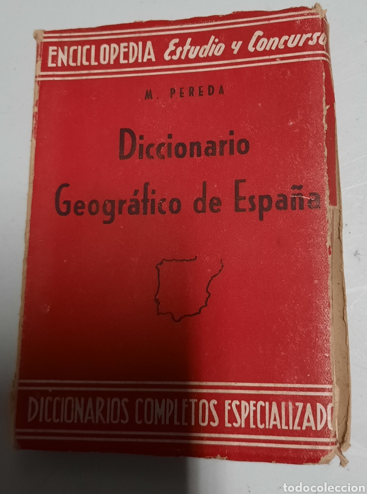 Second hand books: Diccionario geografico de Espa&ntilde;a - M.Pereda