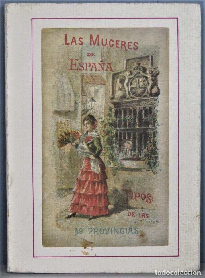 Libri di seconda mano: LAS MUGERES DE ESPA&Ntilde;A. 49 PROVINCIAS. FACSIMIL