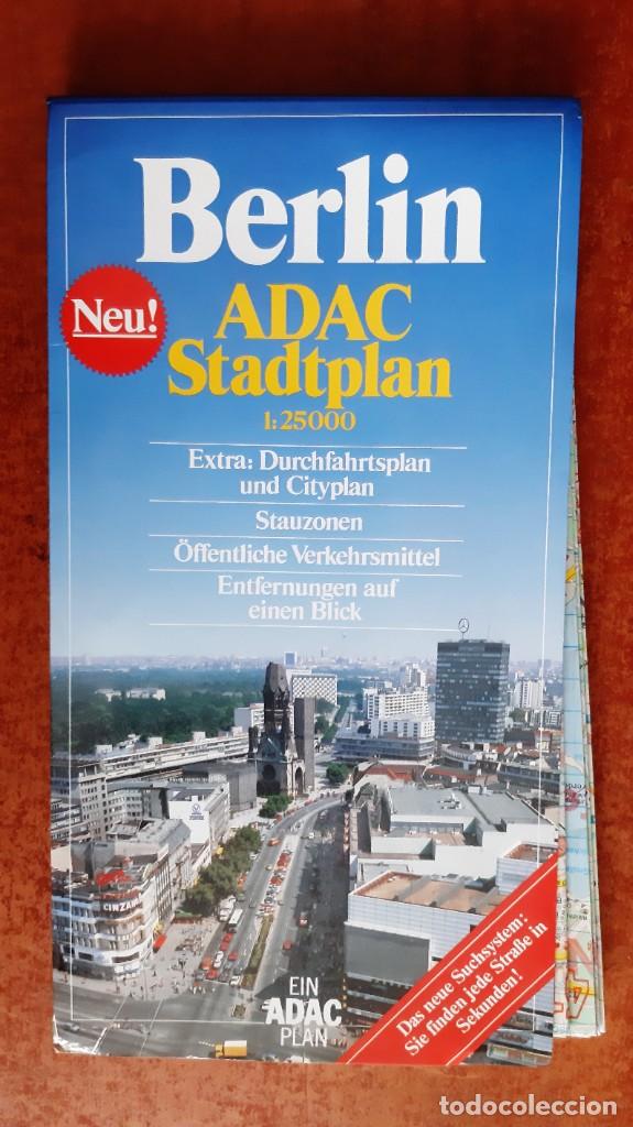 Second hand books: BERLIN ADAC STADTPLAN