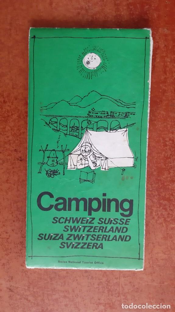 Libros de segunda mano: Camping Switzerland Swiss National Tourist Office