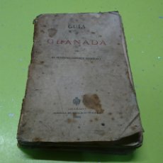 Libros de segunda mano: GUÍA DE GRANADA, 1892, D. MANUEL GOMEZ MORENO. Lote 265444179
