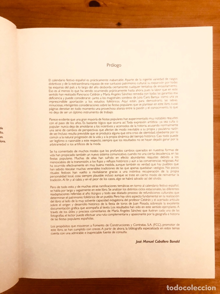 Libros de segunda mano: &rdquo;Fiestas de Espa&ntilde;a&rdquo; Edici&oacute;n FCC - Foto 3