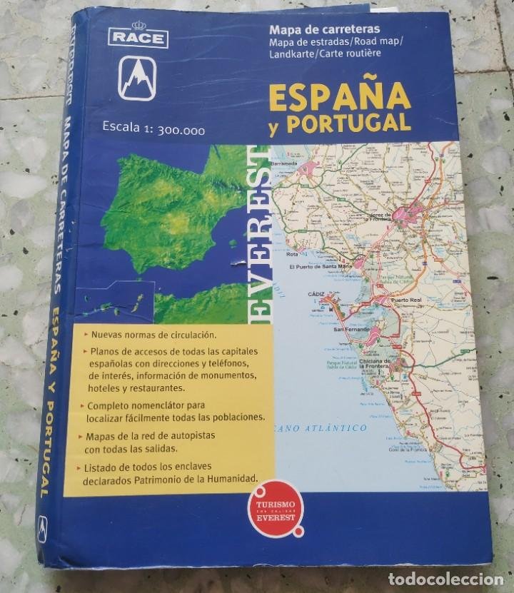 Mapa de carreteras de España y Portugal. 1:1.100.000: Cartografía digital  georreferenciada. (Mapas de carreteras) (Spanish Edition) - Cartografía  Everest: 9788424104504 - AbeBooks