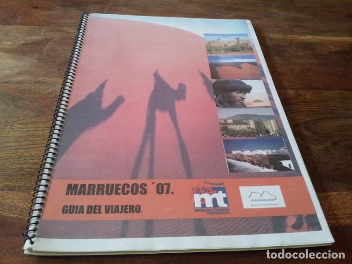 Libros de segunda mano: Guia del viajero Marruecos 2007 - encuardenado con funda de plastico - ver fotos