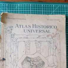 Libros de segunda mano: ATLAS HISTORICO UNIVERSAL. Lote 273269188