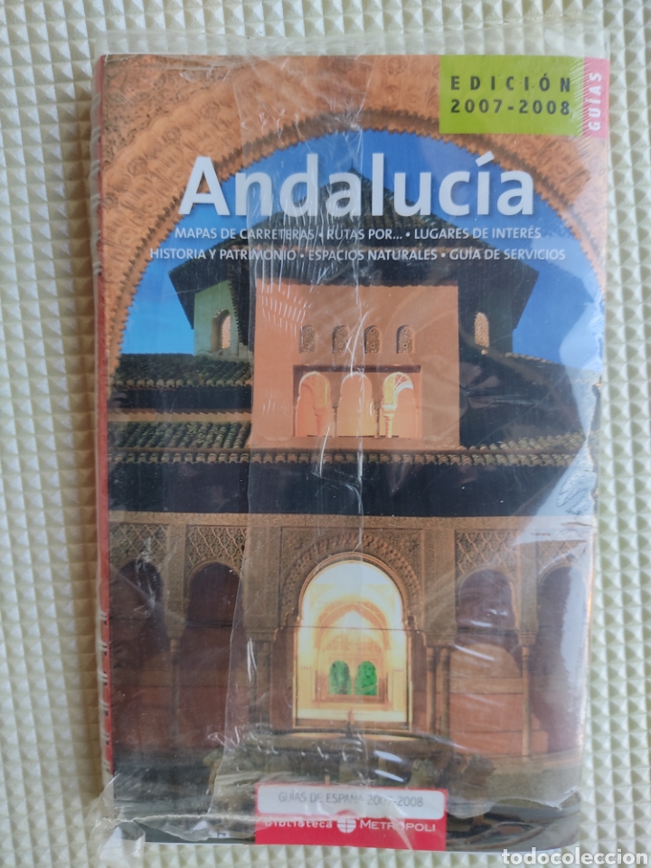Libros de segunda mano: Guias de Espa&ntilde;a 2007-2008 Andalucia, mapas y lugares de interes