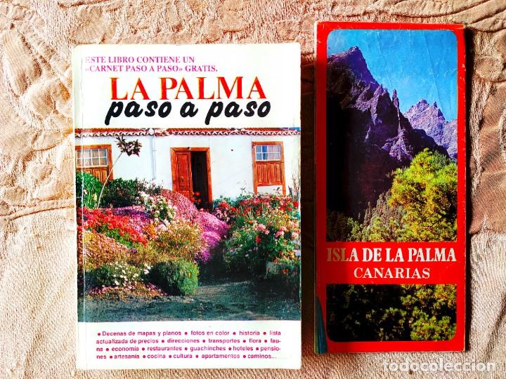 Libri di seconda mano: GU&Iacute;A - LA PALMA, PASO A PASO - LOTE INCLUYE MAPA TUR&Iacute;STICO ANTIGUO DE LA ISLA