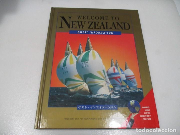 Libros de segunda mano: WELCOME TO NEW ZEALAND Guest information W8372