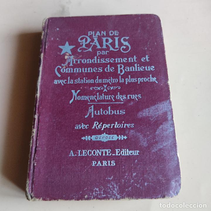 Libri di seconda mano: PLAN DE PARIS PAR ARRONDISSEMENT ET COMMUNES DE BANLIEUE. VER FOTOS.