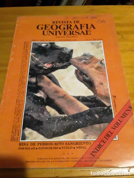 Libri di seconda mano: REVISTA DE GEOGRAFIA UNIVERSAL.EDICION ESPA&Ntilde;OLA.A&Ntilde;O 4.VOL.8.N.6.DICIEMBRE 1980.
