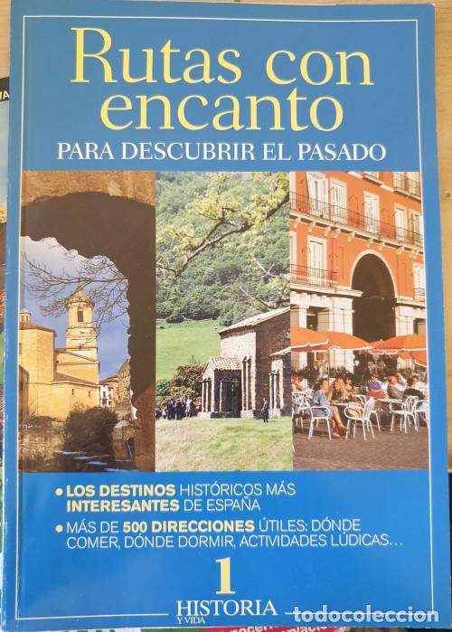 Libri di seconda mano: RUTAS CON ENCANTO PARA DESCUBRIR EL PASADO. HISTORIA Y VIDA N&ordm; 1. -