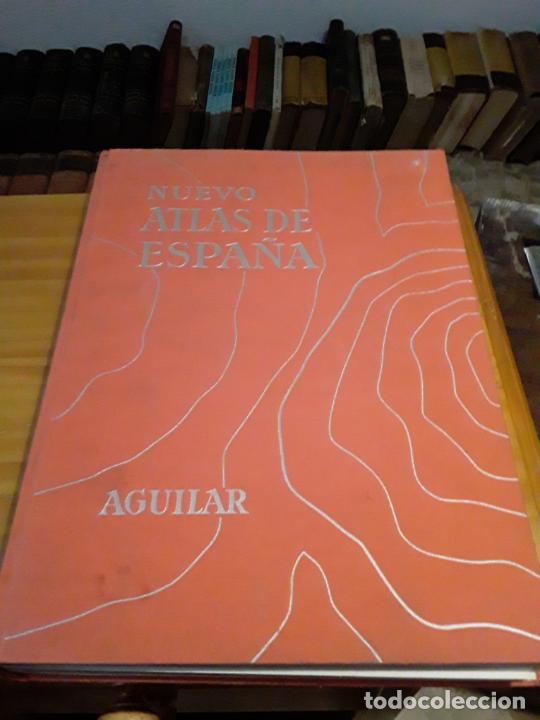 Libri di seconda mano: NUEVO ATLAS DE ESPA&Ntilde;A.AGUILAR.MADRID.1961.455 PAGINAS.