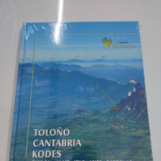 Libros de segunda mano: TOLOÑO CANTABRIA KODES MONTES VASCOS GUIAS DE MONTAÑA SENDOA NUEVO VISTAS AEREAS. Lote 290036643