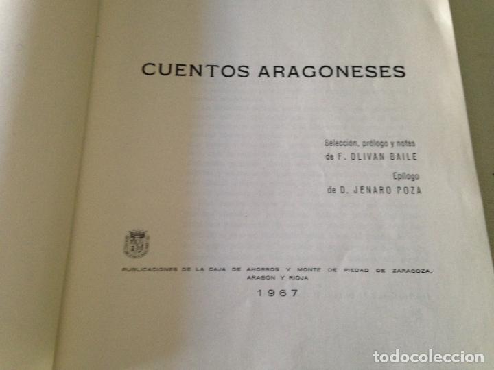 Libros de segunda mano: Cuentos aragoneses. Olivan Baile - Foto 2