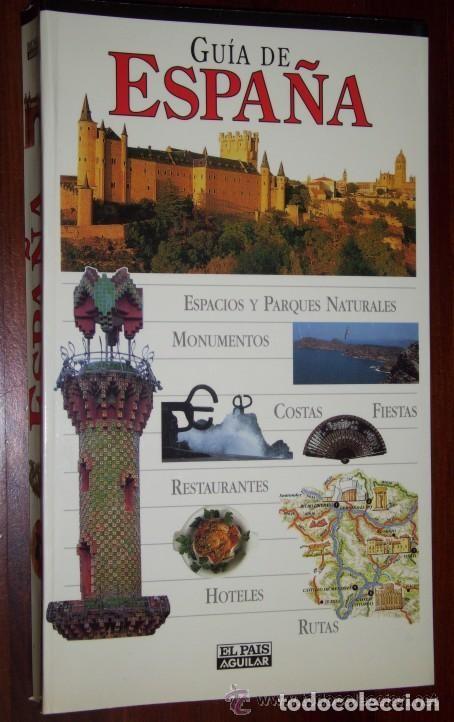 Libros de segunda mano: Gu&iacute;a de Espa&ntilde;a Dorling Kindersley de El Pa&iacute;s Aguilar en Madrid 1996, completa y encuadernada