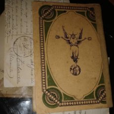 Libros de segunda mano: LIBRO FARO MANUSCRITO MARINO ALICANTE FARERO DE SAN ANTONIO JAVEA SANTA POLA Y TABARCA 1898. Lote 296928873