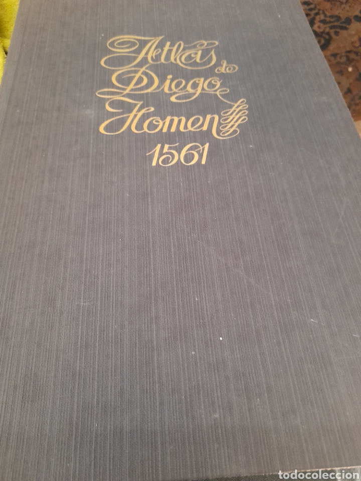 Libri di seconda mano: Atlas de Diego Homen 1561facsimil de la primera edici&oacute;n de 1975,Patronato del Mar