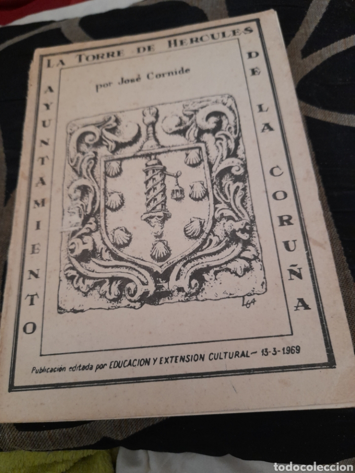 Libros de segunda mano: La Torre de H&eacute;rcules, pir Jos&eacute; Cornide de 1969 - Foto 1