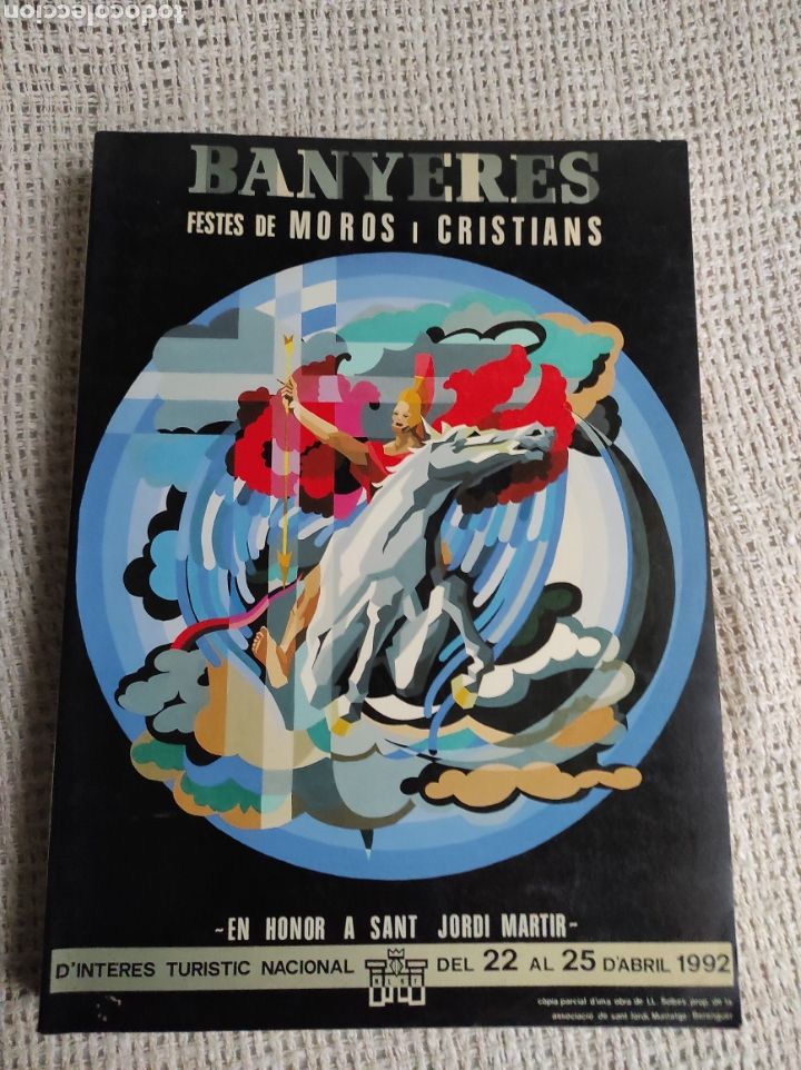 Livros em segunda m&atilde;o: BANYERES FESTES DE MOROS I CRISTIANS - DIA 22 AL 25 DE ABRIL A&Ntilde;O 1992