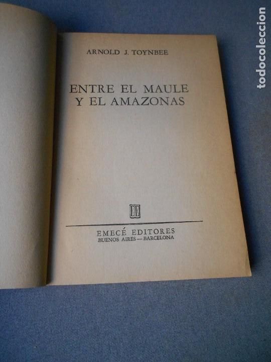 Libros de segunda mano: ENTRE EL MAULE Y EL AMAZONAS - Foto 2