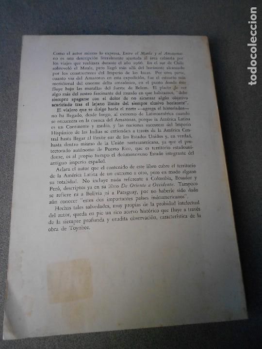 Libros de segunda mano: ENTRE EL MAULE Y EL AMAZONAS - Foto 3