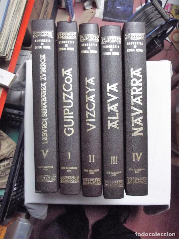 Libros de segunda mano: GEOGRAFIA DE EUSKAL HERRIA - Foto 1