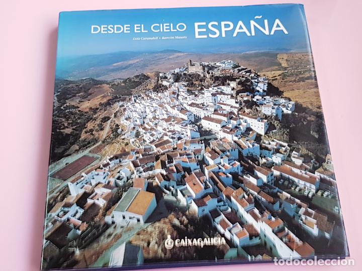 Libros de segunda mano: LIBRO-ESPA&Ntilde;A DESDE EL CIELO-CAIXAGALICIA-LUNWERG EDITORES-LU&Iacute;S CARANDELL-FOTOG.RAM&Oacute;N MASATS-2000-NUE