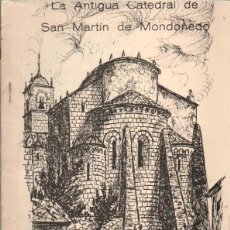 Libros de segunda mano: LA ANTIGUA CATEDRAL DE SAN MARTIN DE MONDOÑEDO (LUGO) POR SANTOS SAN CRISTOBAL SEBASTIÁN. Lote 306646983