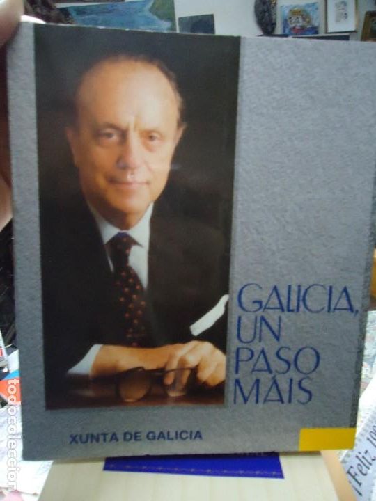 Libros de segunda mano: GALICIA, UN PASO M&Aacute;IS. XUNTA DE GALICIA 1991 con 326 p&aacute;ginas encuadernado r&uacute;stica con solapas ilust