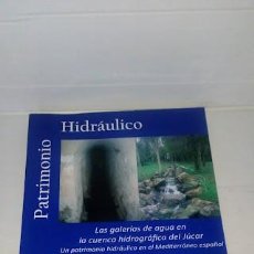Libros de segunda mano: PATRIMONIO HIDRÁULICO - LAS GALERÍAS DE AGUA EN LA CUENCA HIDROGRÁFICA DEL JÚCAR - 2012. Lote 308339543