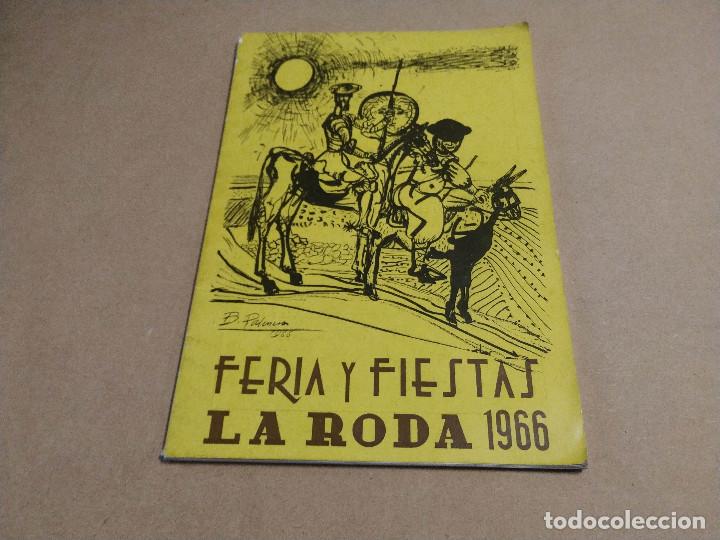 Libros de segunda mano: CASTILLA LA MANCHA - FERIA Y FIESTAS LA RODA 1966