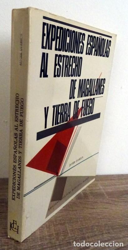 Libri di seconda mano: EXPEDICIONES ESPA&Ntilde;OLAS AL ESTRECHO DE MAGALLANES Y TIERRA DE FUEGO JAVIER OYARZUN