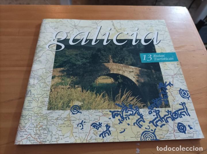 Libros de segunda mano: GALICIA.13 RUTAS TUR&Iacute;STICAS.PROLOGO FRANCISCO FERN&Aacute;NDEZ DEL RIEGO.1991.50 P&Aacute;G.