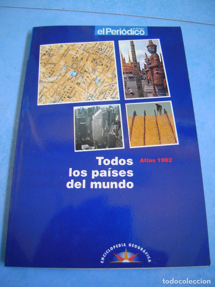 Libros de segunda mano: Todos los pa&iacute;ses del mundo Atlas 1992